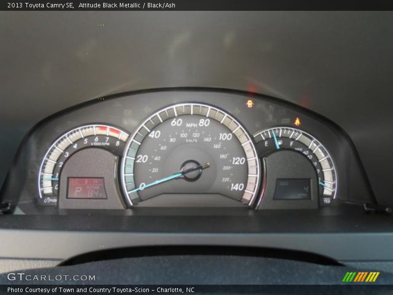 Attitude Black Metallic / Black/Ash 2013 Toyota Camry SE