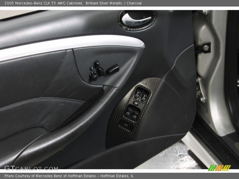 Controls of 2005 CLK 55 AMG Cabriolet