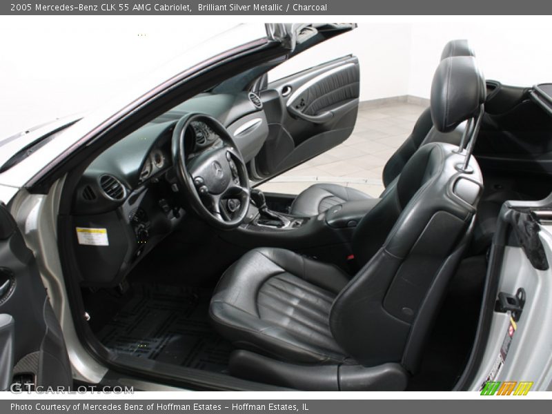 Front Seat of 2005 CLK 55 AMG Cabriolet