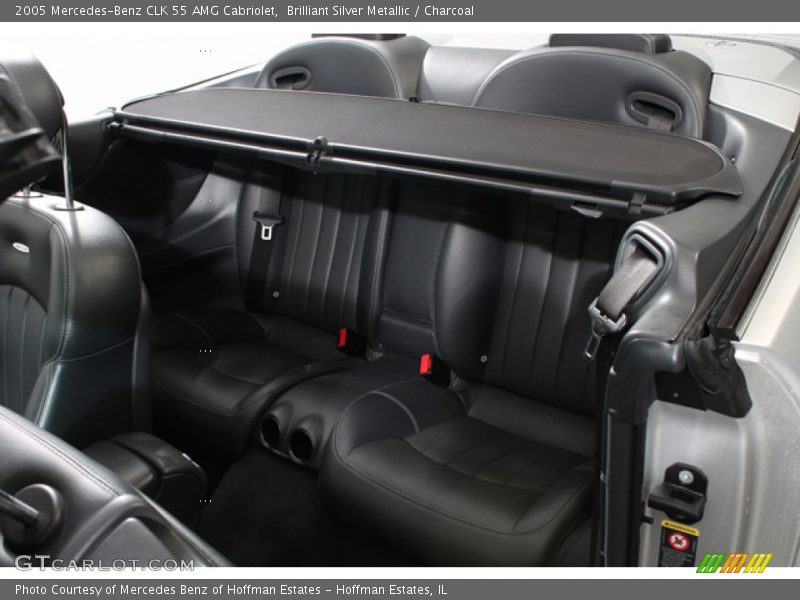 Rear Seat of 2005 CLK 55 AMG Cabriolet
