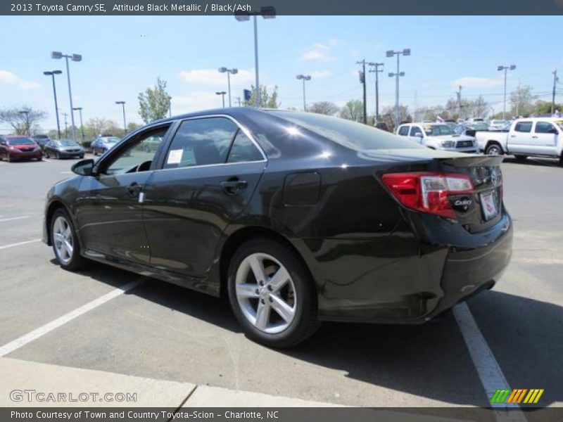 Attitude Black Metallic / Black/Ash 2013 Toyota Camry SE