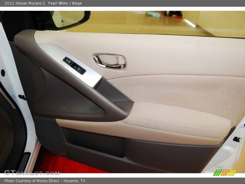 Pearl White / Beige 2012 Nissan Murano S