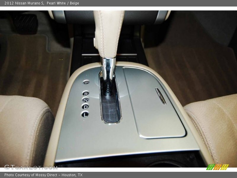Pearl White / Beige 2012 Nissan Murano S