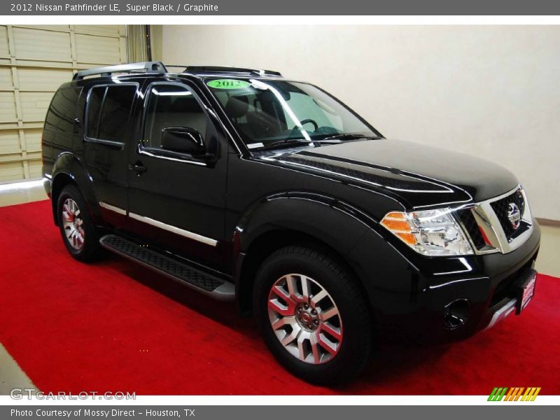 Super Black / Graphite 2012 Nissan Pathfinder LE