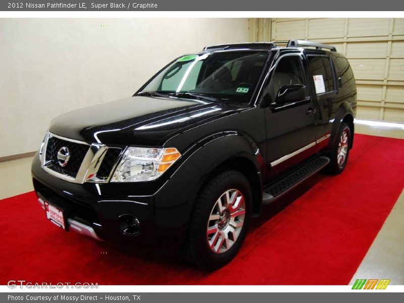 Super Black / Graphite 2012 Nissan Pathfinder LE