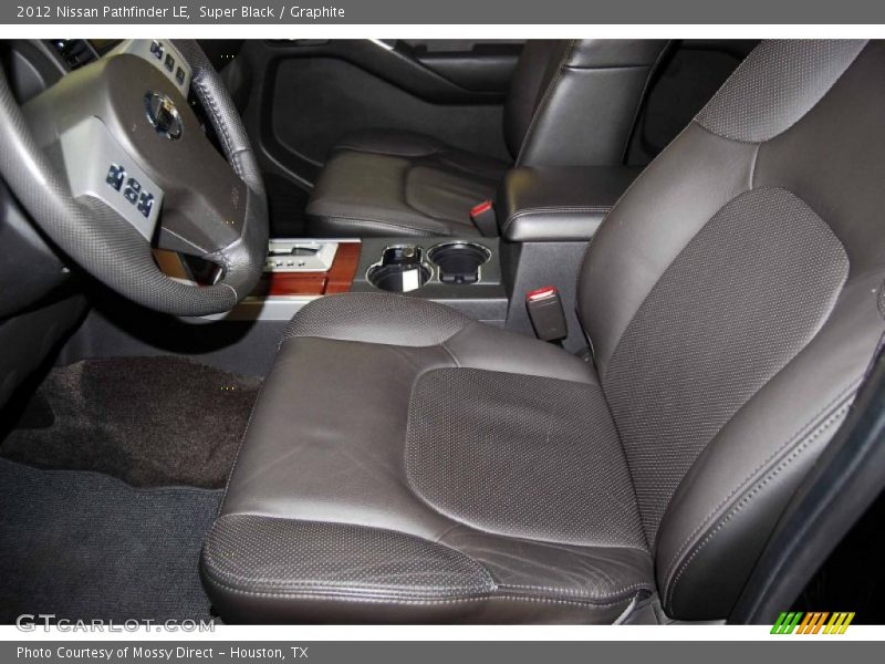 Super Black / Graphite 2012 Nissan Pathfinder LE