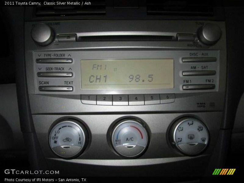 Classic Silver Metallic / Ash 2011 Toyota Camry