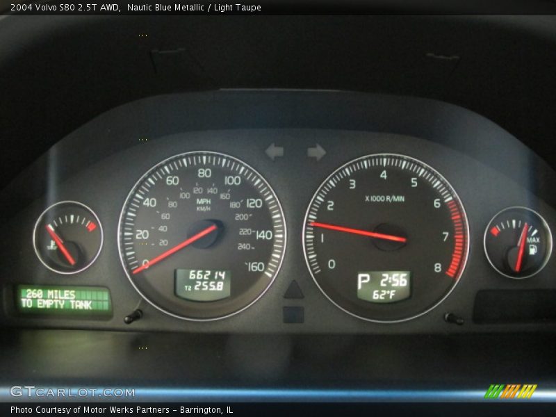 Nautic Blue Metallic / Light Taupe 2004 Volvo S80 2.5T AWD