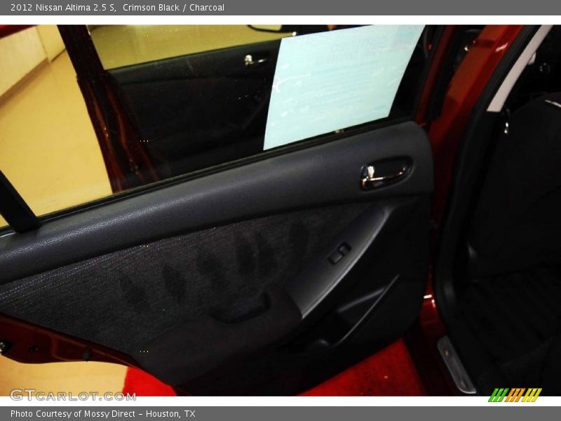 Crimson Black / Charcoal 2012 Nissan Altima 2.5 S