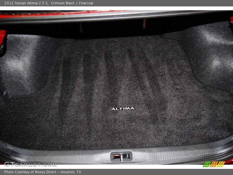 Crimson Black / Charcoal 2012 Nissan Altima 2.5 S