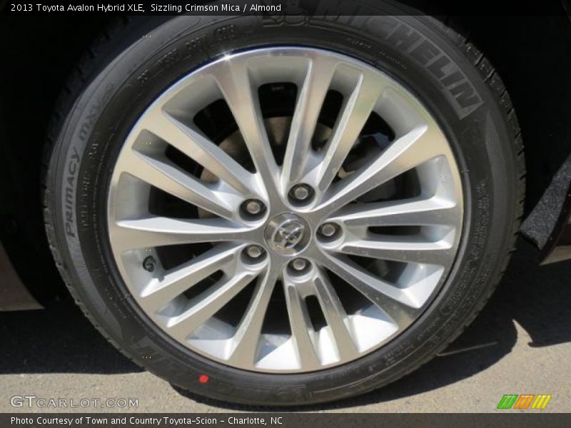 Sizzling Crimson Mica / Almond 2013 Toyota Avalon Hybrid XLE