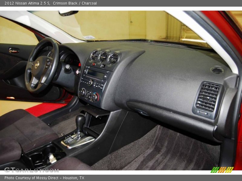 Crimson Black / Charcoal 2012 Nissan Altima 2.5 S