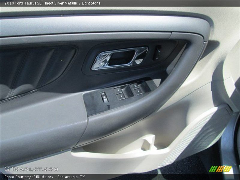 Ingot Silver Metallic / Light Stone 2010 Ford Taurus SE