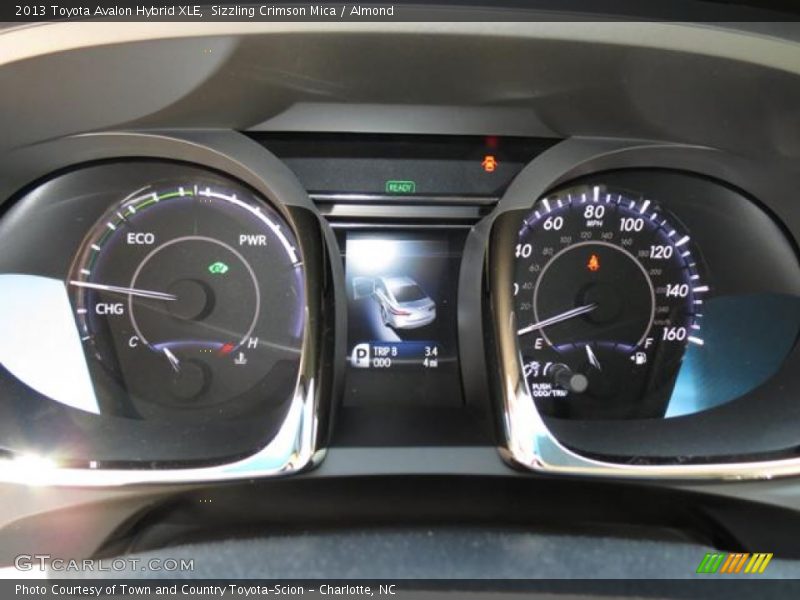 Sizzling Crimson Mica / Almond 2013 Toyota Avalon Hybrid XLE