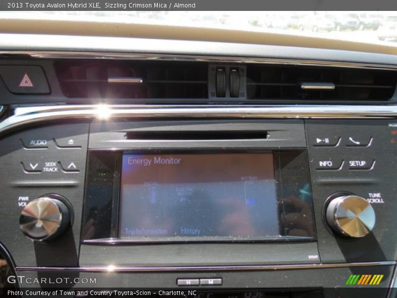Sizzling Crimson Mica / Almond 2013 Toyota Avalon Hybrid XLE