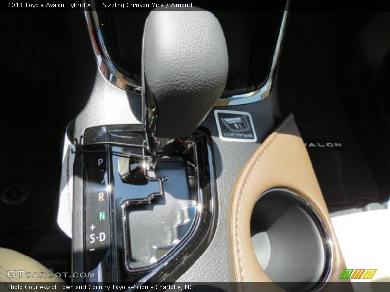 Sizzling Crimson Mica / Almond 2013 Toyota Avalon Hybrid XLE