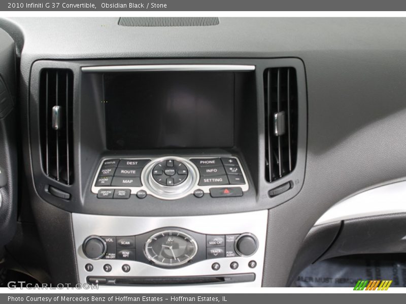 Obsidian Black / Stone 2010 Infiniti G 37 Convertible