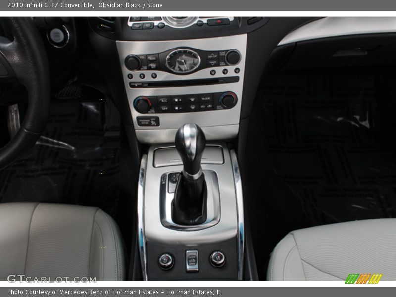 Obsidian Black / Stone 2010 Infiniti G 37 Convertible