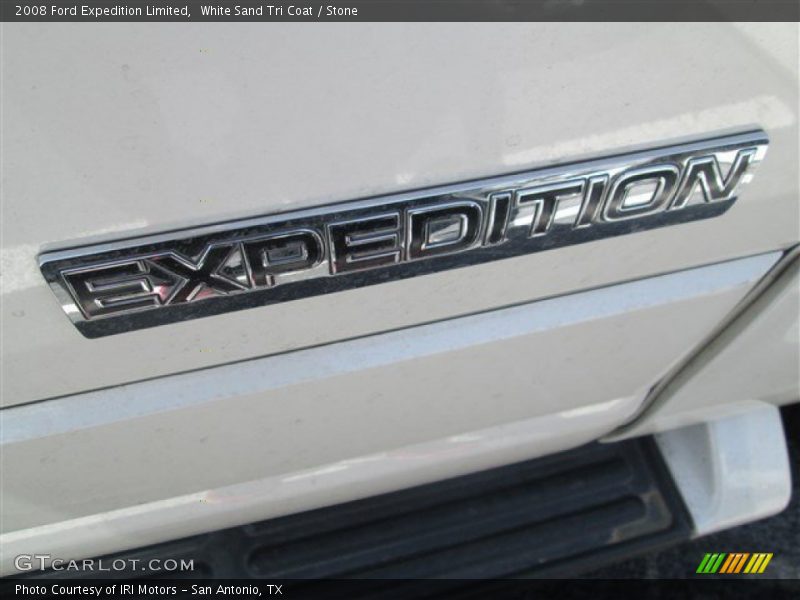 White Sand Tri Coat / Stone 2008 Ford Expedition Limited