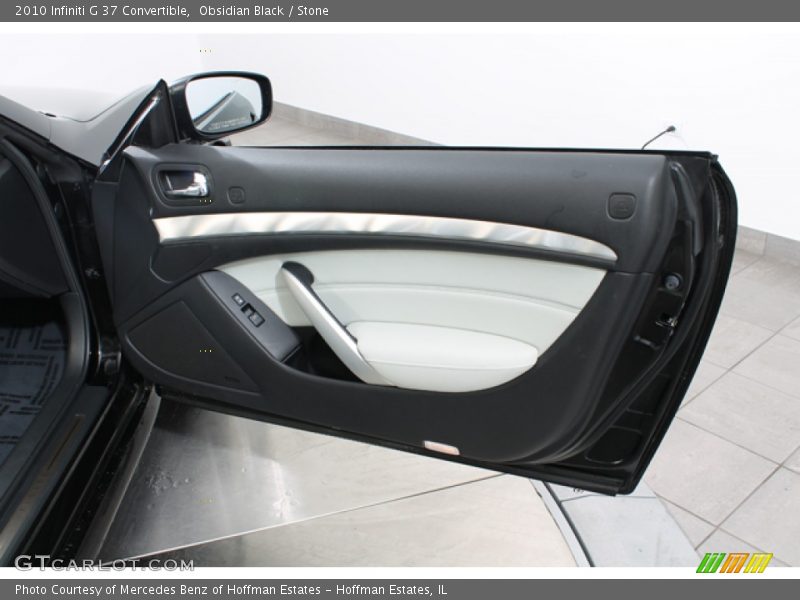 Obsidian Black / Stone 2010 Infiniti G 37 Convertible
