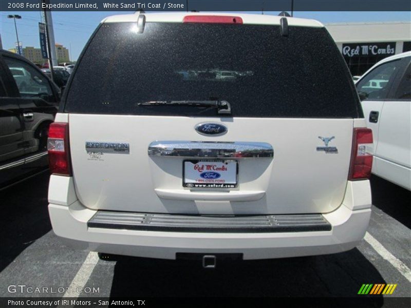 White Sand Tri Coat / Stone 2008 Ford Expedition Limited