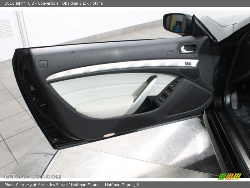 Obsidian Black / Stone 2010 Infiniti G 37 Convertible