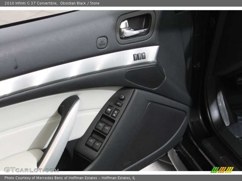 Obsidian Black / Stone 2010 Infiniti G 37 Convertible