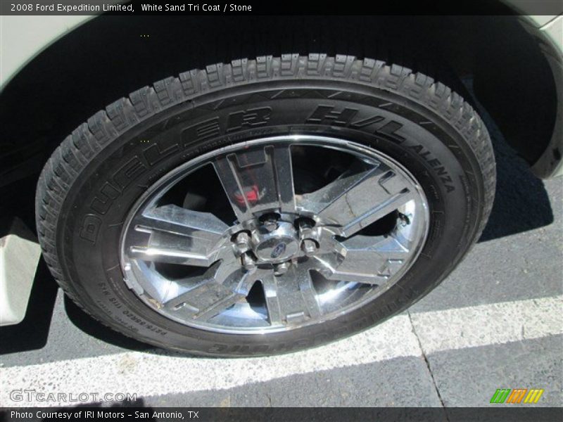 White Sand Tri Coat / Stone 2008 Ford Expedition Limited