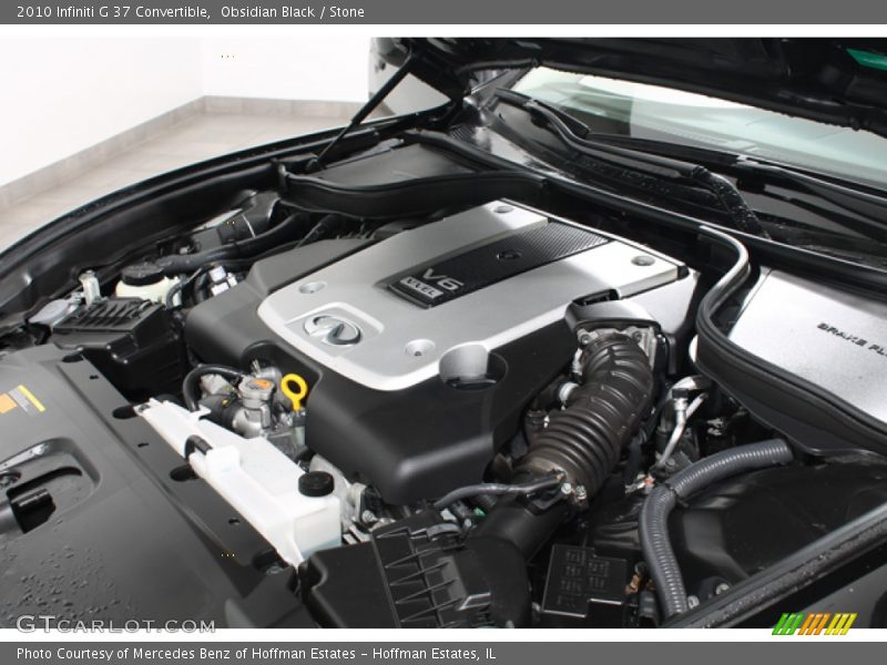 Obsidian Black / Stone 2010 Infiniti G 37 Convertible