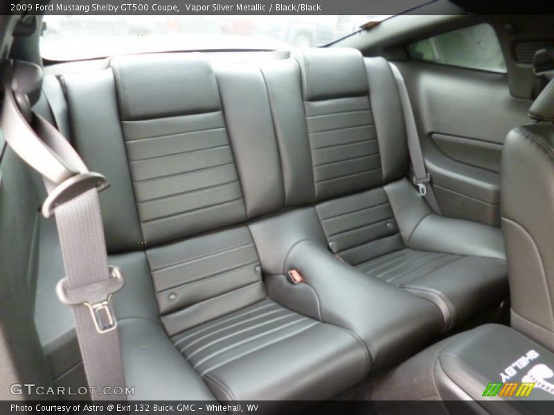 Rear Seat of 2009 Mustang Shelby GT500 Coupe