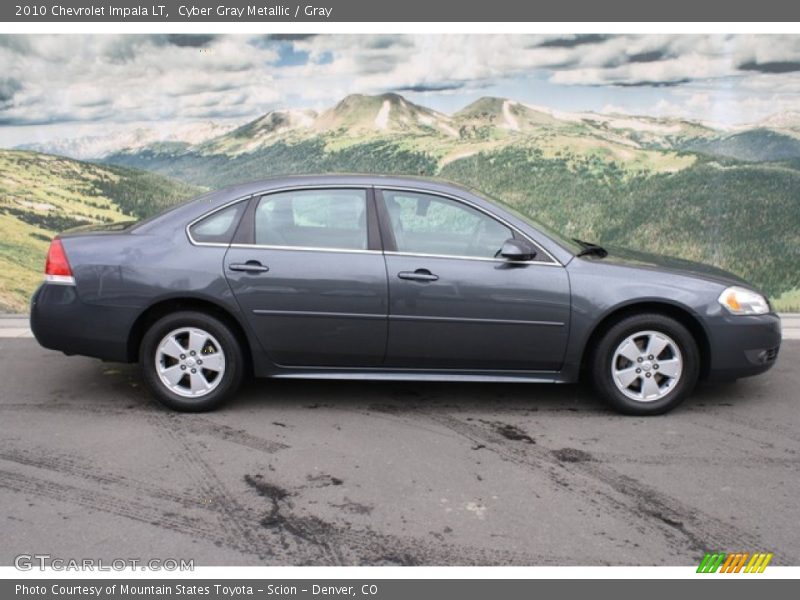 Cyber Gray Metallic / Gray 2010 Chevrolet Impala LT