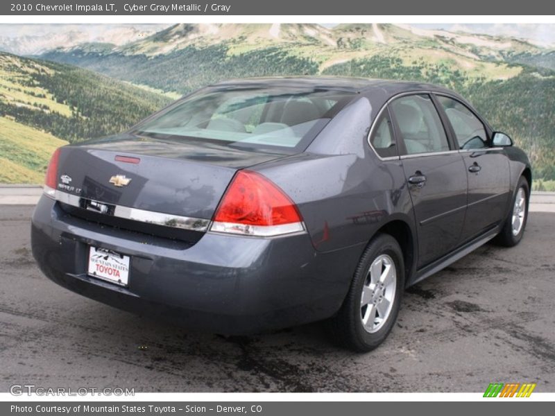 Cyber Gray Metallic / Gray 2010 Chevrolet Impala LT
