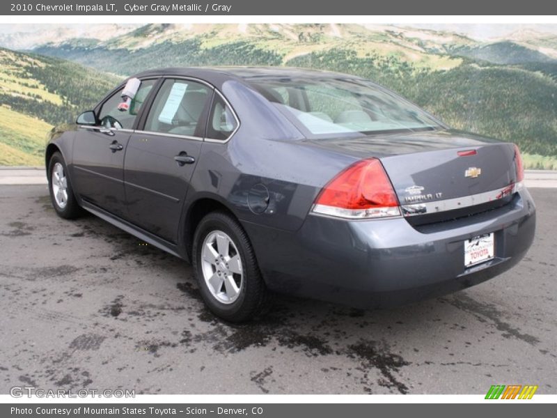 Cyber Gray Metallic / Gray 2010 Chevrolet Impala LT