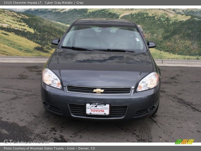 Cyber Gray Metallic / Gray 2010 Chevrolet Impala LT