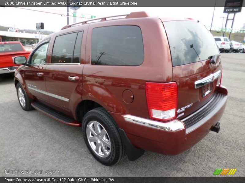 Cognac Crystal Pearl / Light Graystone 2008 Chrysler Aspen Limited 4WD