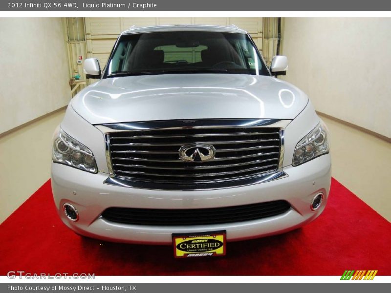 Liquid Platinum / Graphite 2012 Infiniti QX 56 4WD