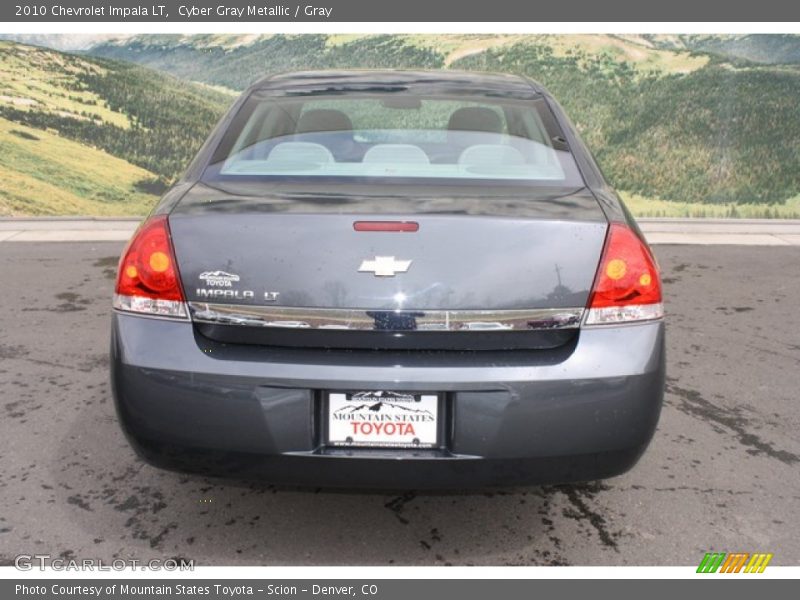 Cyber Gray Metallic / Gray 2010 Chevrolet Impala LT