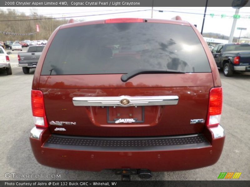 Cognac Crystal Pearl / Light Graystone 2008 Chrysler Aspen Limited 4WD