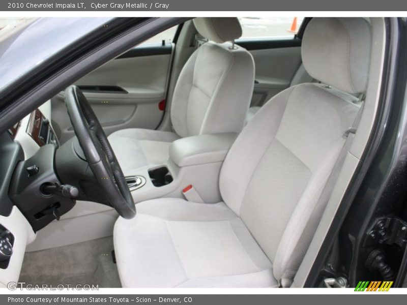 Cyber Gray Metallic / Gray 2010 Chevrolet Impala LT