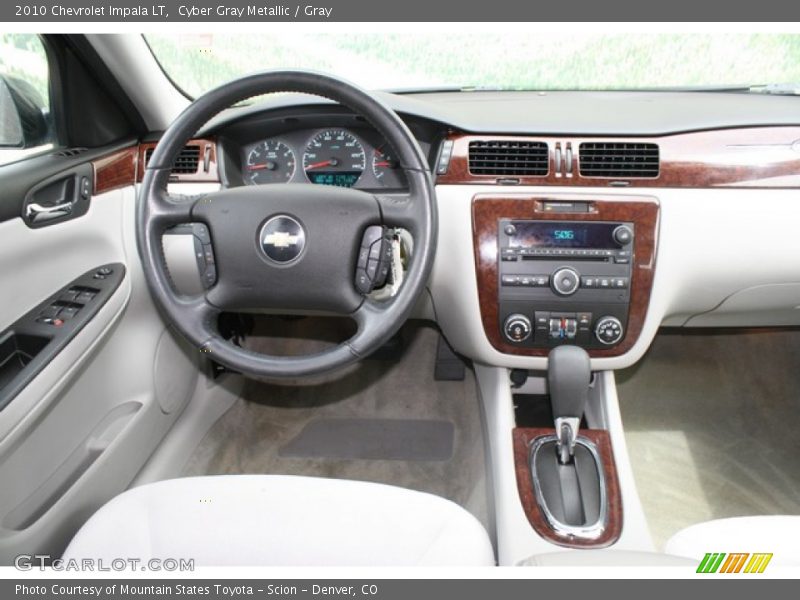 Cyber Gray Metallic / Gray 2010 Chevrolet Impala LT