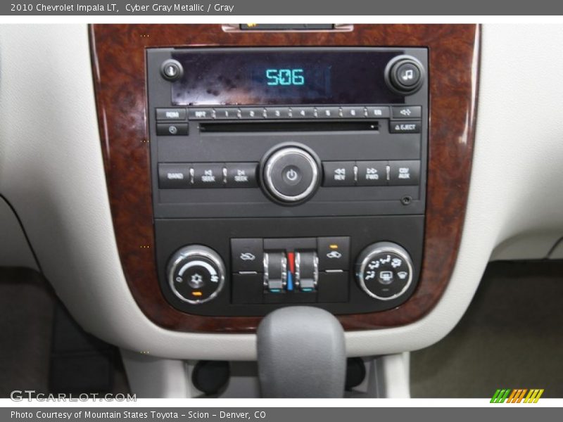 Cyber Gray Metallic / Gray 2010 Chevrolet Impala LT