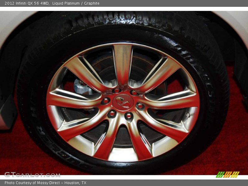Liquid Platinum / Graphite 2012 Infiniti QX 56 4WD