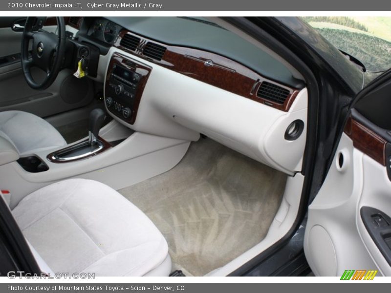 Cyber Gray Metallic / Gray 2010 Chevrolet Impala LT