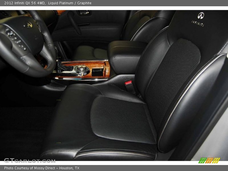 Liquid Platinum / Graphite 2012 Infiniti QX 56 4WD