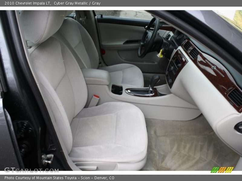 Cyber Gray Metallic / Gray 2010 Chevrolet Impala LT