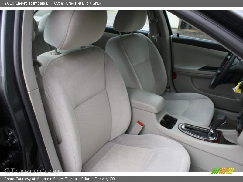Cyber Gray Metallic / Gray 2010 Chevrolet Impala LT