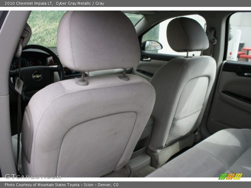 Cyber Gray Metallic / Gray 2010 Chevrolet Impala LT