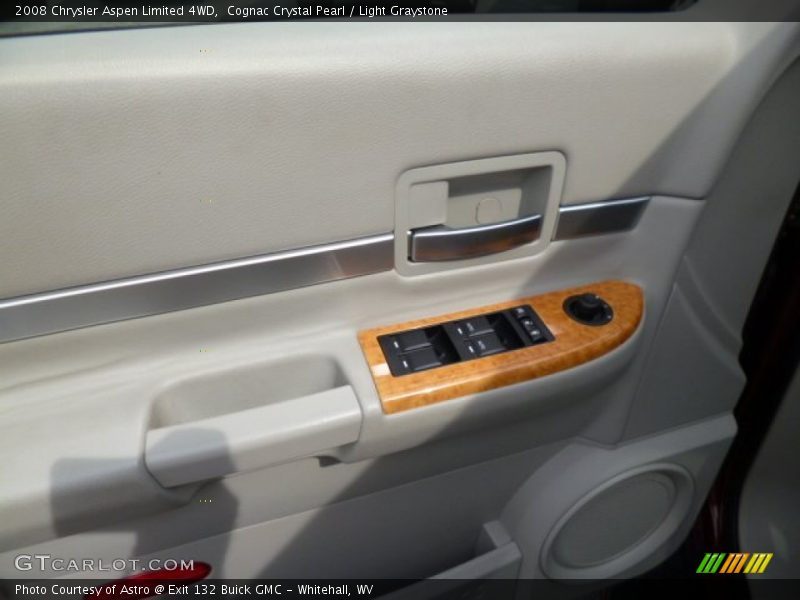 Cognac Crystal Pearl / Light Graystone 2008 Chrysler Aspen Limited 4WD