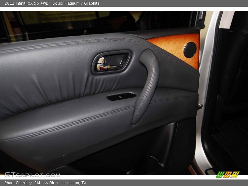 Liquid Platinum / Graphite 2012 Infiniti QX 56 4WD