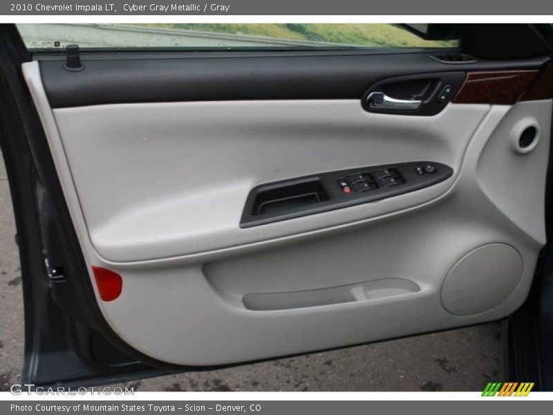 Cyber Gray Metallic / Gray 2010 Chevrolet Impala LT